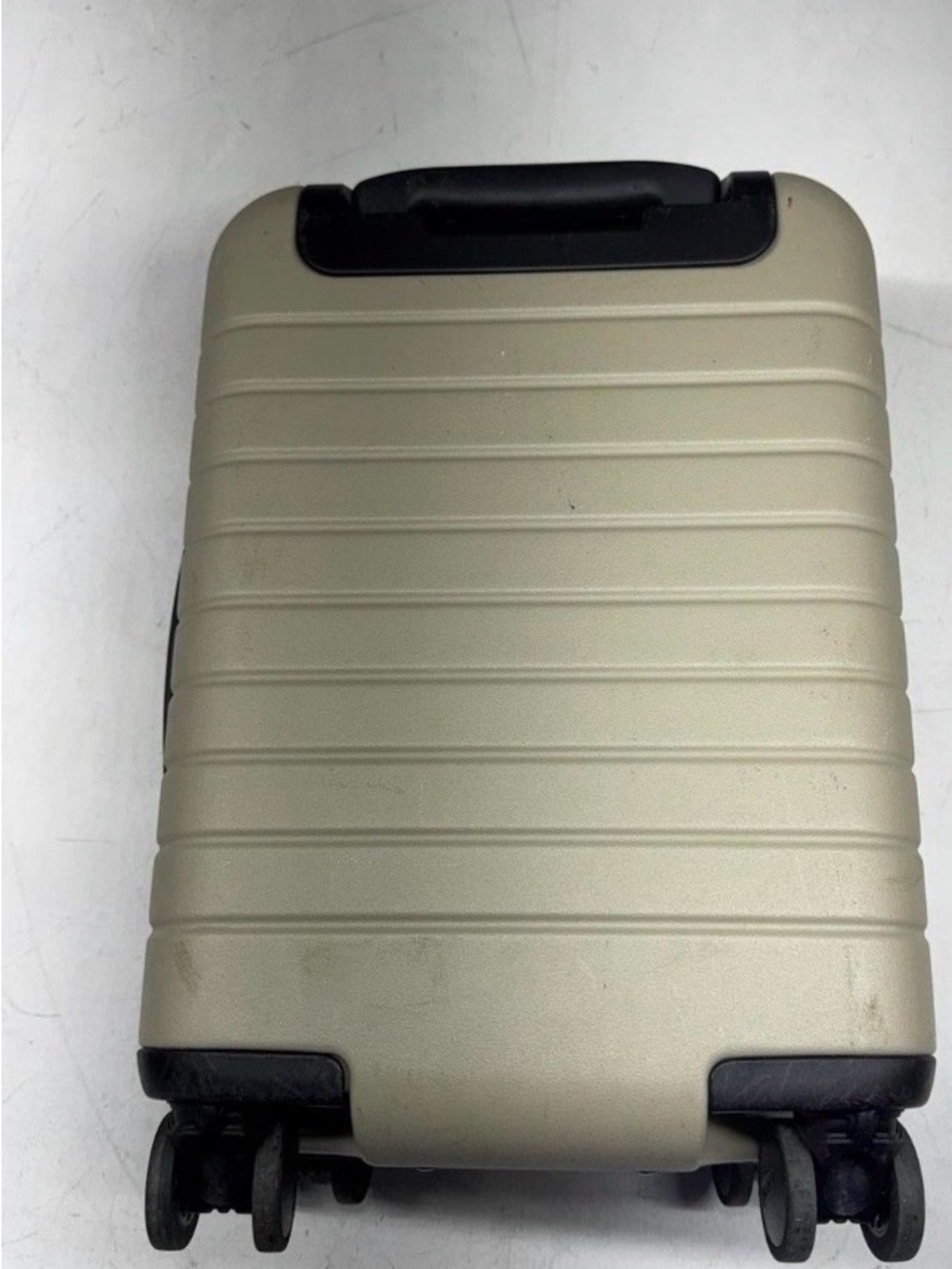 Away Carry-On Suitcase in Salt White with Black Trim - Picture 2 of 7
